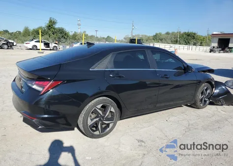 2021 Hyundai Elantra Limited z USA, uszkodzony, nr VIN KMHLN4AJ0MU006310